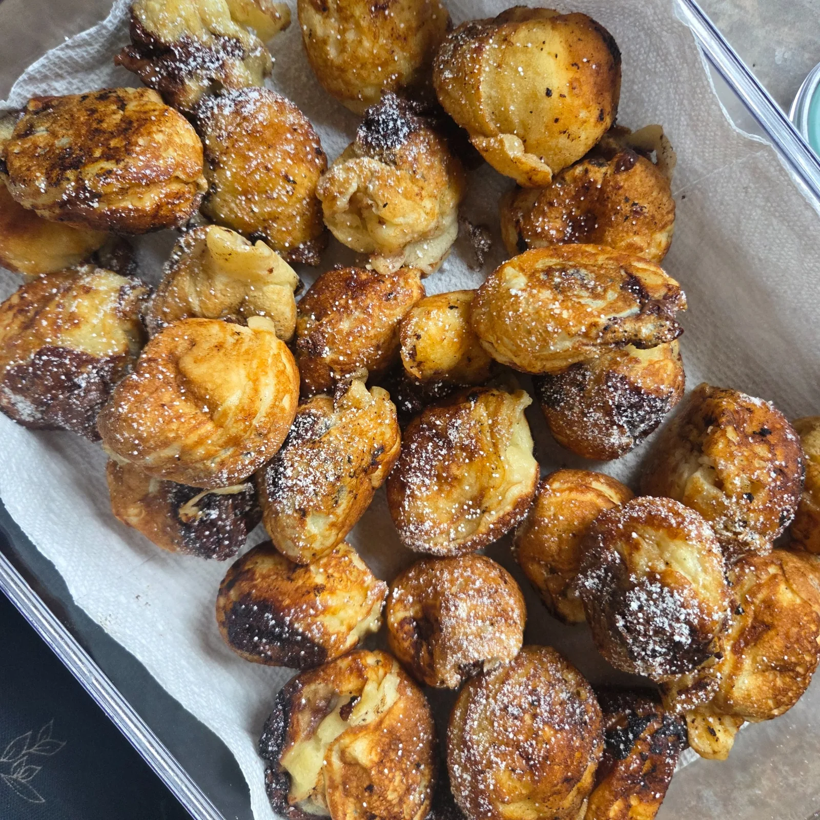 Golden chocolate chip baked treats prepared by Family Table
